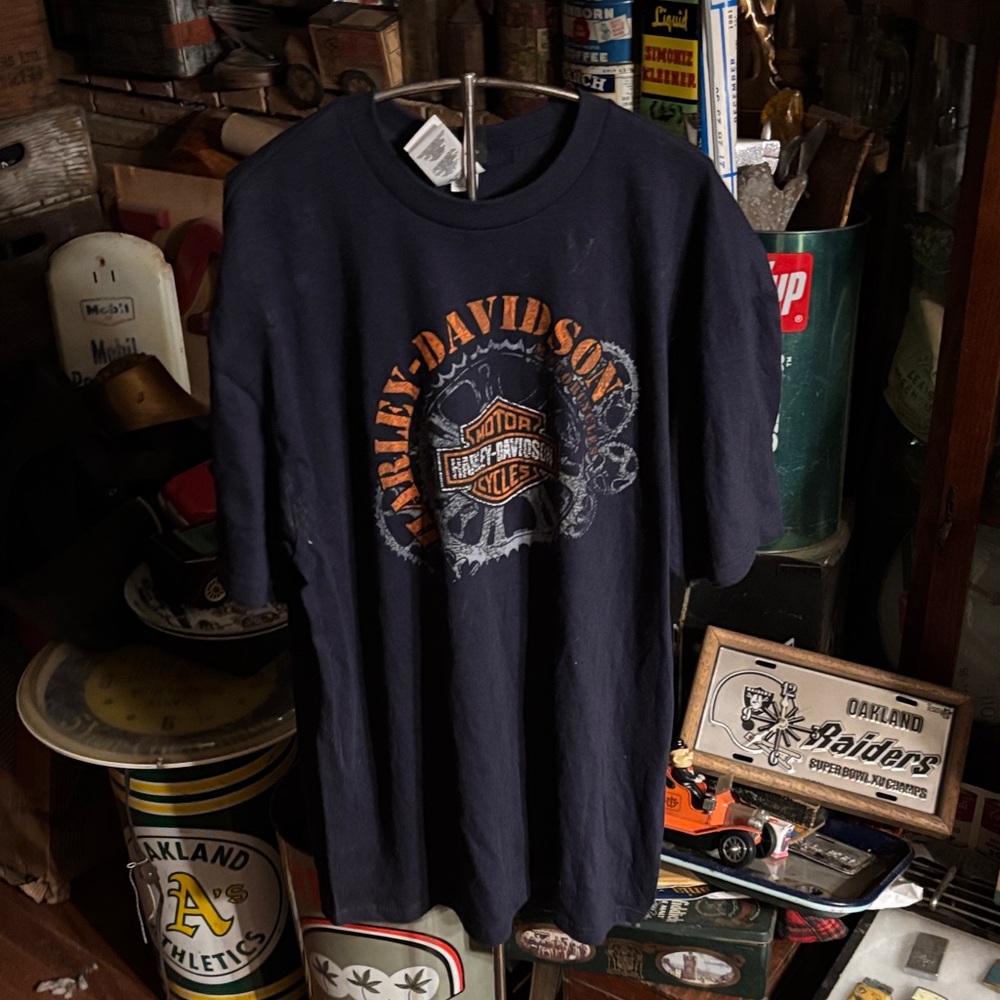 Harley-Davidson D&A Phoenix Oregon Men's Dark Blue Graphic Tee